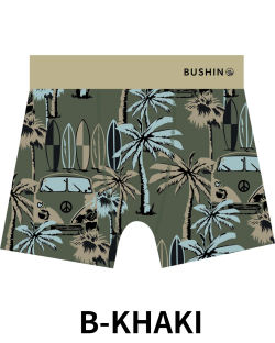 BUSHINボクサーパンツ　California Style　VINTAGE BUS【２点までメール便配送OK！送料250円】