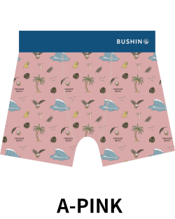 BUSHINボクサーパンツ　California Style　TROPICAL【２点までメール便配送OK！送料250円】