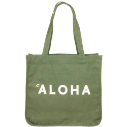 HALEIWA アロハプリントトート Lサイズ