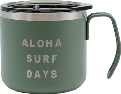 HALEIWA ステンレスマグカップ蓋付き 350ml