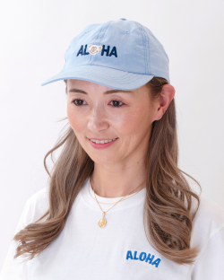 【HALEIWA HAPPY MARKET2026春夏】HHMクマ刺繍キャップ 　2602