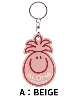 【Pukana2026春夏】【Mililani Mari Nakaneコラボ】アクリルキーホルダー　パイン【５点までメール便配送OK！送料250円】