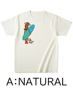 【Pukana2026春夏】【Mililani Mari Nakaneコラボ】MARI NAKANEオーガニックコットンＴシャツ2602【1点までメール便配送OK！送料250円】【受注生産】