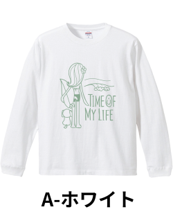【Pukana2026秋冬】【Mililani Mari Nakaneコラボ】ロングスリーブTシャツSURFGIRL　2605【1点までメール便配送OK！送料250円】【受注生産】