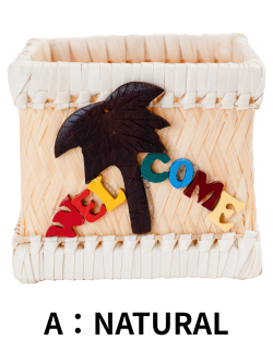 【Pukana2026春夏】バスケット スクエア　2602