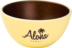 【Pukana2026春夏】ALOHA 木目シリアルボウル
