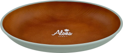 ALOHA 木目オーバルプレート