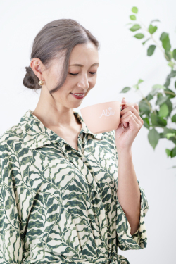 ALOHA 木目カップ