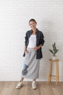 スウェットタイトスカート