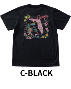 【Pukana2026秋冬】World Vintage TシャツFLORIDA　2627【２点までメール便配送OK！送料250円】【受注生産】