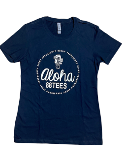 【ハワイ直輸入!!】【88tees】レディースTシャツ<yaya_aloha>【１点までメール便配送OK！送料250円】