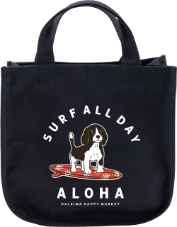 【HALEIWA HAPPY MARKET2026春夏】ミニトートバッグDOG【１点までメール便配送OK！送料250円】