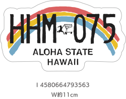 【HALEIWA HAPPY MARKET2026春夏】HHMステッカー2401【１０点までメール便配送OK！送料250円】