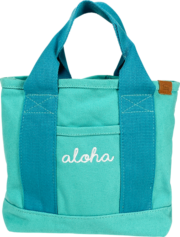 ALOHA キャンバスミニトート