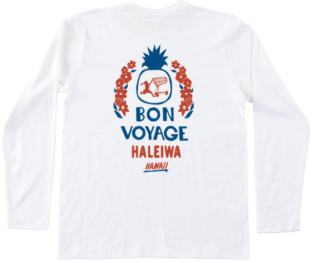 HALEIWA HAPPY MARKETロングスリーブ Tシャツ