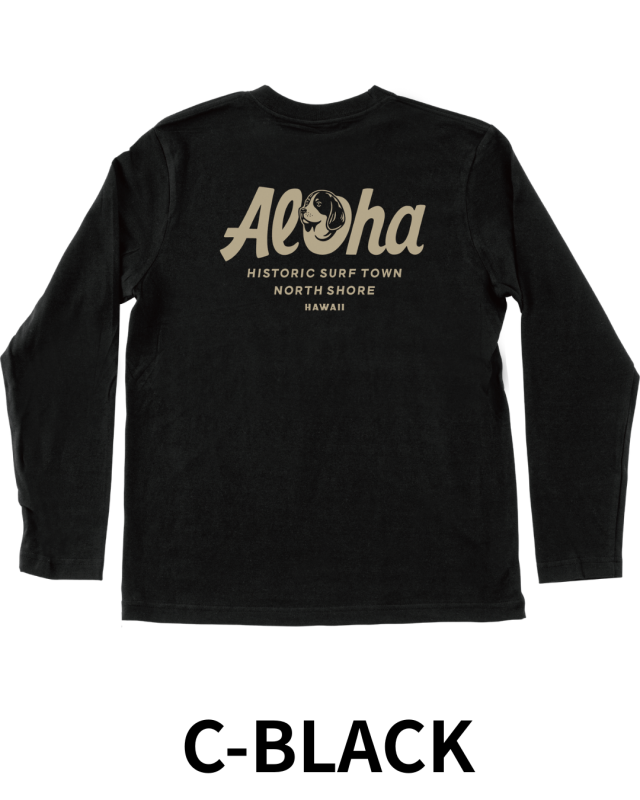 ハワイアン　トップス　オフショルダー長袖パフ② HALEIWA HAPPY MARKET2026秋冬】HHMロングスリーブ Tシャツ 2616【1点