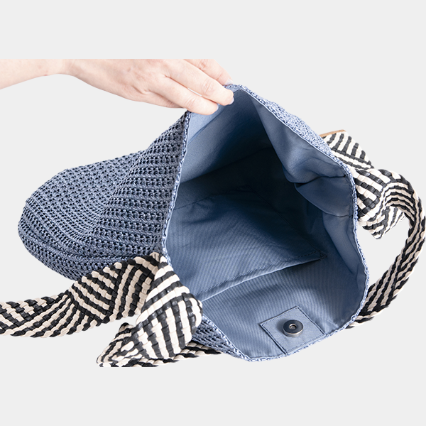 ストローショルダーバッグ