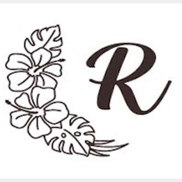 らい　イニシャル キーリングのRとK らい イニシャル キーリングのRとK らい イニシャル キーリングのRとK