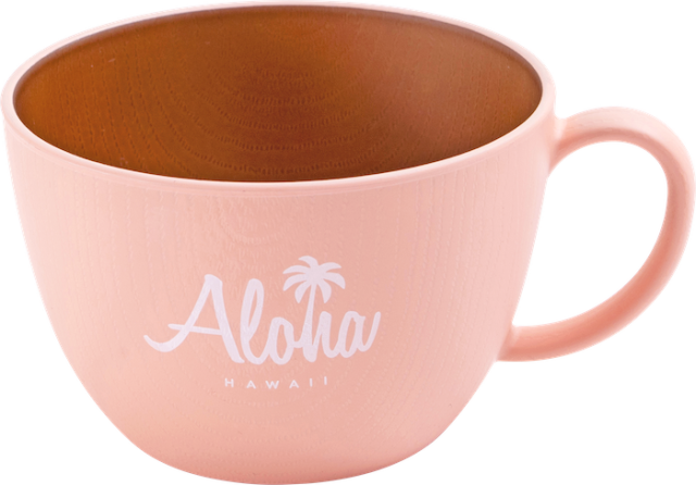 ALOHA 木目カップ
