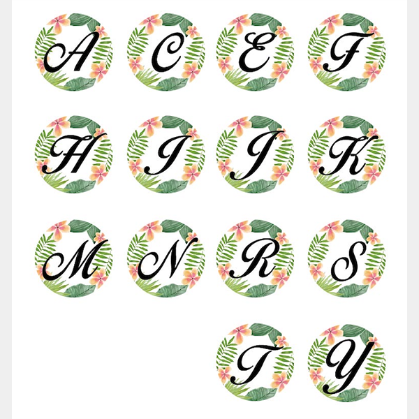 イニシャルシールラウンド