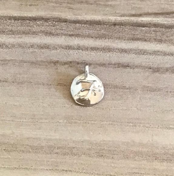 イニシャルトップ シルバー 【Bonny Port 】 ※ペンダントTopのみ