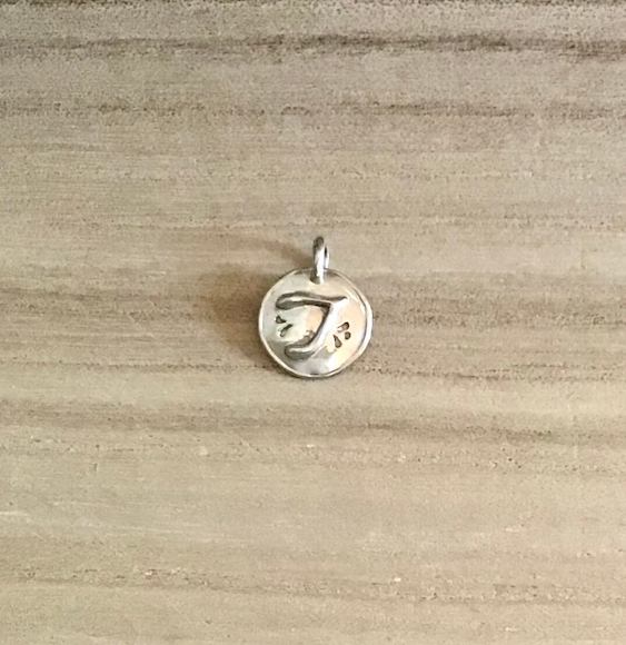 イニシャルトップ シルバー 【Bonny Port 】 ※ペンダントTopのみ