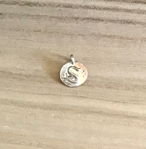 イニシャルトップ シルバー 【Bonny Port 】 ※ペンダントTopのみ