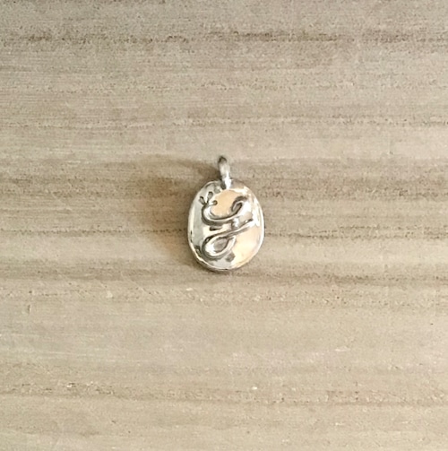 イニシャルトップ シルバー 【Bonny Port 】 ※ペンダントTopのみ