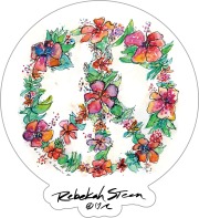 RebekahSteen ステッカー【１０点までメール便配送OK！送料250円】/A