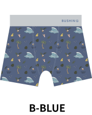 BUSHINボクサーパンツ　California Style　TROPICAL【２点までメール便配送OK！送料250円】/B-BLUE