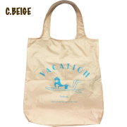 【HALEIWA HAPPY MARKET2026春夏】エコバッグ【３点までメール便配送OK！送料250円】/C.ベージュ/VACATION