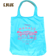 【HALEIWA HAPPY MARKET2026春夏】エコバッグ【３点までメール便配送OK！送料250円】/E.ブルー/MAHALO