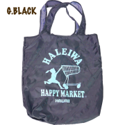【HALEIWA HAPPY MARKET2026春夏】エコバッグ【３点までメール便配送OK！送料250円】/G.ブラック/HALEIWA
