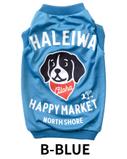 【HALEIWA HAPPY MARKET2026春夏】HHM 犬用タンクトップ　2603【２点までメール便配送OK！送料250円】/B-BLUE