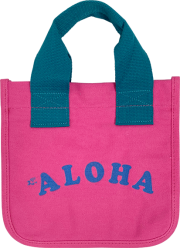 HALEIWA HAPPY MARKET ワイドハングルミニバッグ【メール便配送OK！送料250円】/D-PINK/BLUE