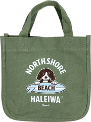 HALEIWA HAPPY MARKET ミニトート DOG【１点までメール便配送OK！送料250円】/C-KHAKI