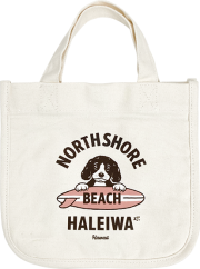 HALEIWA HAPPY MARKET ミニトート DOG【１点までメール便配送OK！送料250円】/A-IVORY