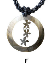 【Pukana2026春夏】ピュアビーズネックレス【３点までメール便配送OK！送料250円】/F