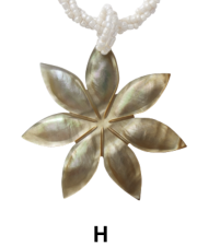 【Pukana2026春夏】ピュアビーズネックレス【３点までメール便配送OK！送料250円】/H