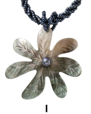 【Pukana2026春夏】ピュアビーズネックレス【３点までメール便配送OK！送料250円】/I