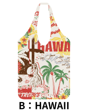 【Pukana2026春夏】World Vintage エコバッグ　S　2601【１点までメール便配送OK！送料250円】/B：HAWAII