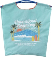 【⭐︎入手困難・匿名配送！】海外限定☆エコバッグ★　Aloha Blue パッカブル バッグ / アディダス adidas（エコバッグ/サブバッグ