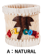 【Pukana2026春夏】バスケット ラウンド　2601