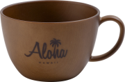 【Pukana2026春夏】ALOHA 木目カップ/D：BROWN