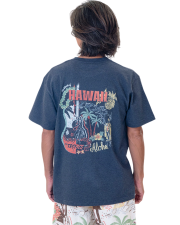 【Pukana2026秋冬】World Vintage TシャツHAWAII　2625【２点までメール便配送OK！送料250円】【受注生産】/C-DARK HEATHER NAVY