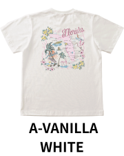 【Pukana2026秋冬】World Vintage TシャツFLORIDA　2627【２点までメール便配送OK！送料250円】【受注生産】/A-VANILLA WHITE