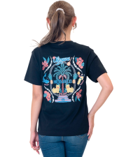 【Pukana2026秋冬】World Vintage TシャツOKINAWA　2629【２点までメール便配送OK！送料250円】【受注生産】/C-BLACK