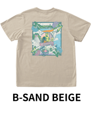 【Pukana2026秋冬】World Vintage TシャツKAMAKURA　2630【２点までメール便配送OK！送料250円】【受注生産】/B-SAND BEIGE