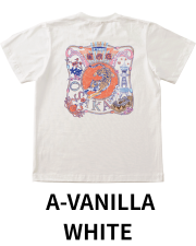 【Pukana2026秋冬】World Vintage TシャツOSAKA　2631【２点までメール便配送OK！送料250円】【受注生産】/A-VANILLA WHITE