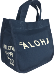 ALOHA MINI BAG【１点までメール便配送OK！送料250円】/ネイビー